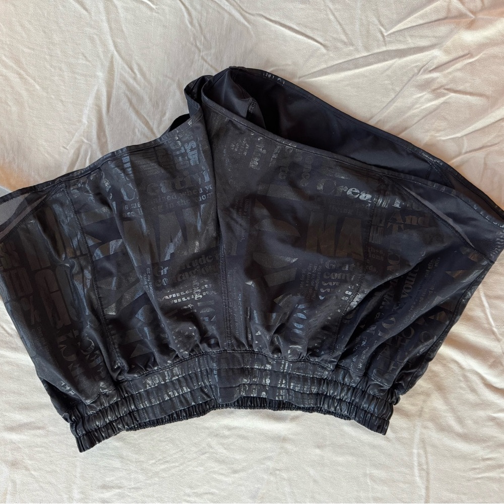 lululemon athletica Black Athletic Shorts